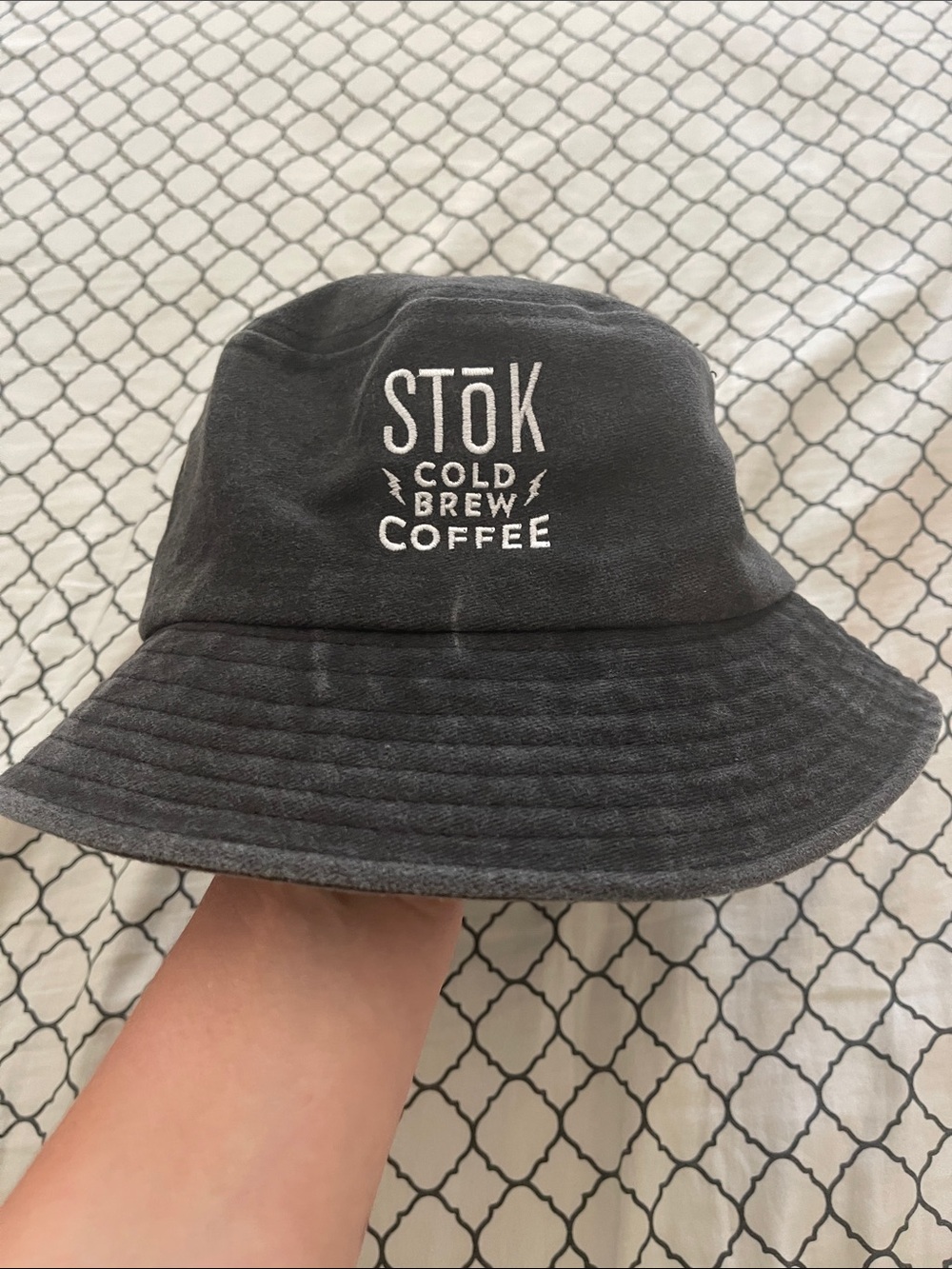 Stk Cold Brew Coffee Black Bucket Hat